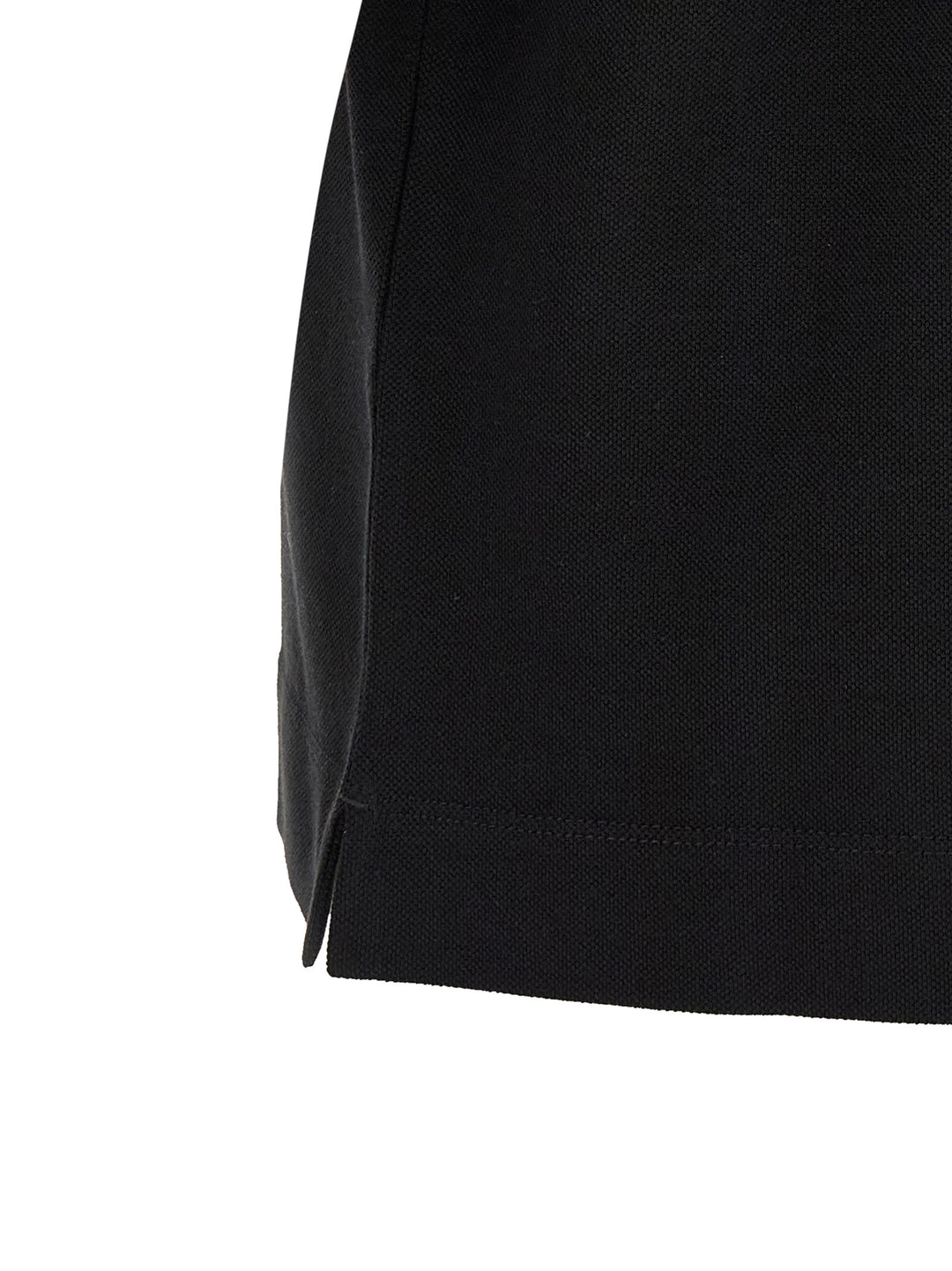 ZEGNA Black Cotton Polo Shirt