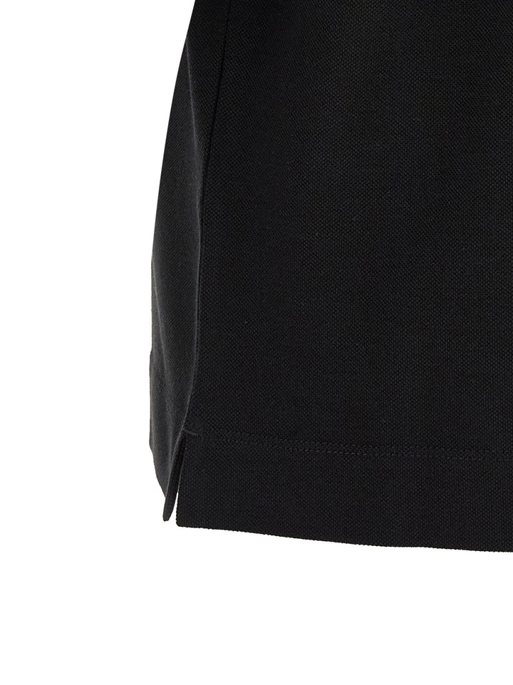 ZEGNA Black Cotton Polo Shirt