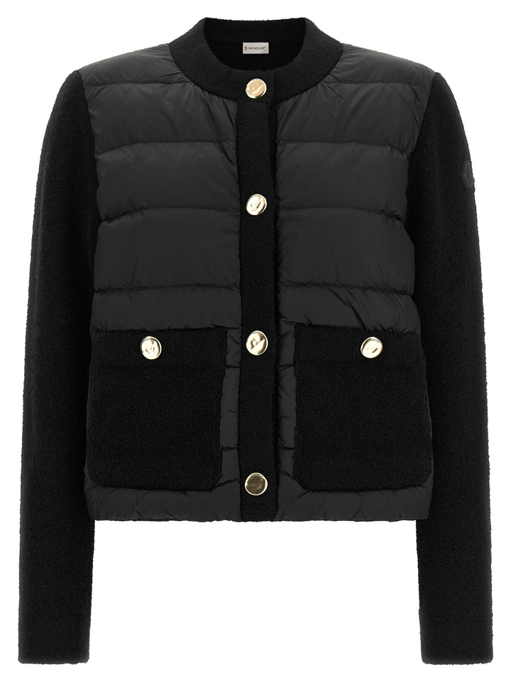 Moncler Black Polyamide Full-Length Jacket