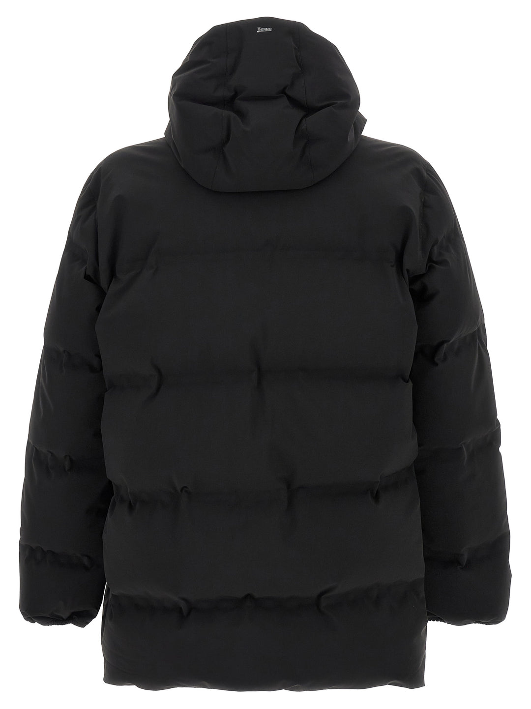 Herno Black Polyamide Full-Length Jacket