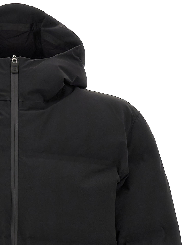 Herno Black Polyamide Full-Length Jacket
