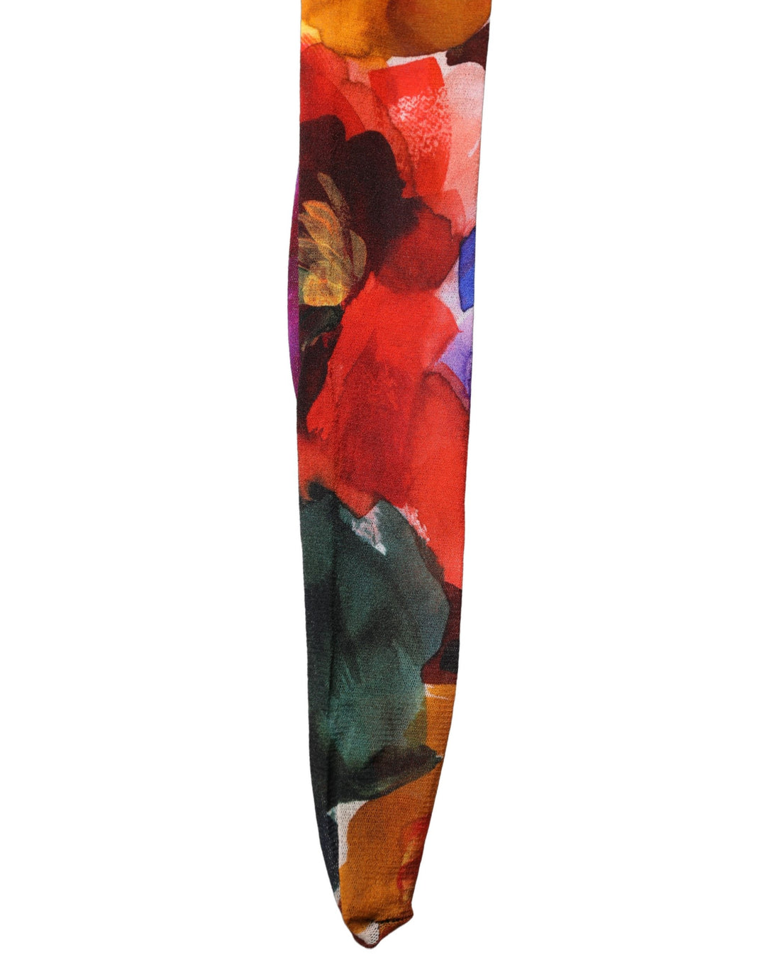 Dolce &amp; Gabbana Multicolor Floral Nylon Tights Stockings Socks