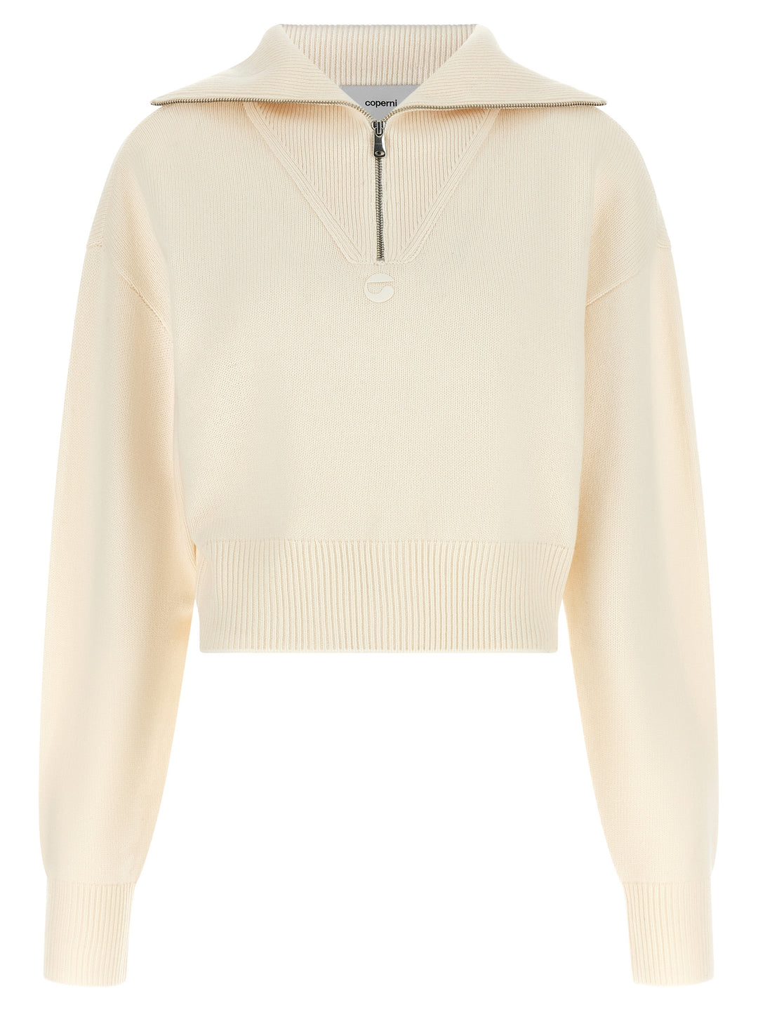 Coperni White Cashmere Cardigan