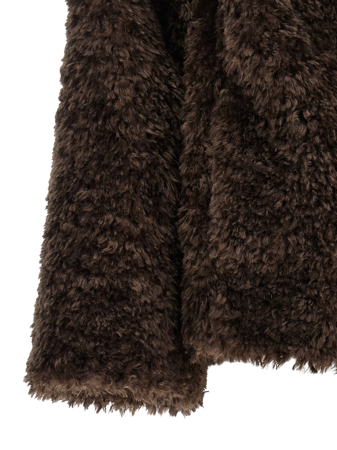 Herno Brown Polyester Full-Length Jacket
