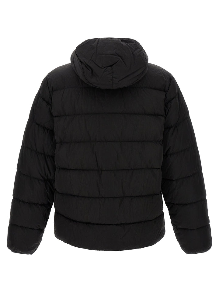 C.P. Company Black Polyamide Full-Length Jacket