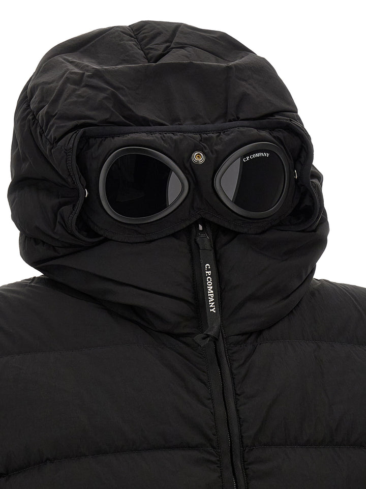 C.P. Company Black Polyamide Full-Length Jacket
