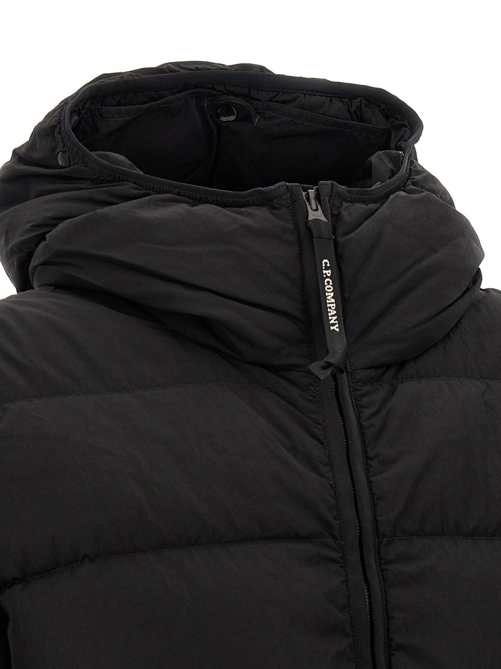 C.P. Company Black Polyamide Full-Length Jacket