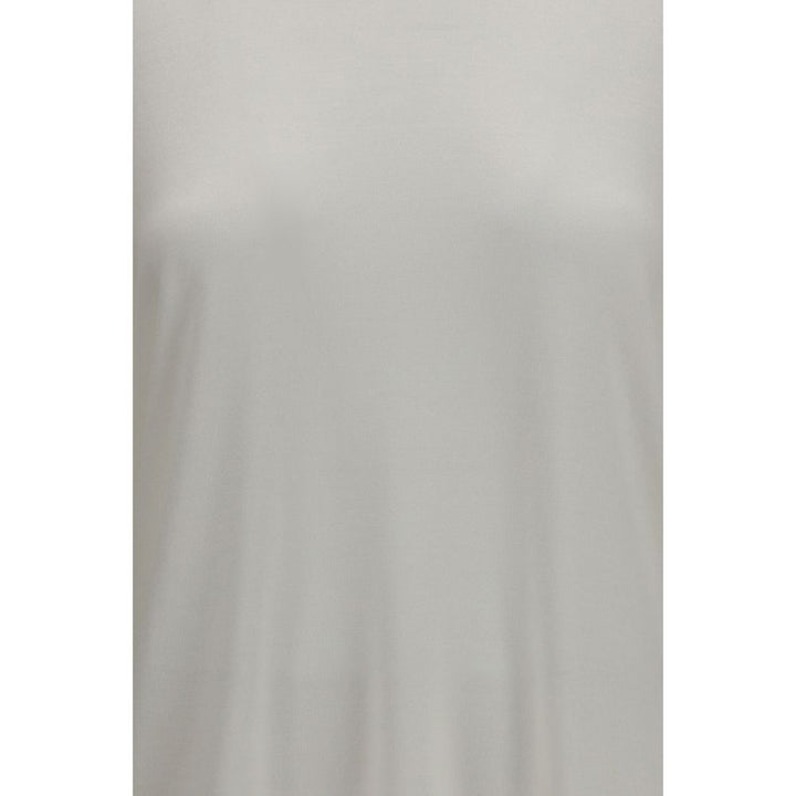 Brunello Cucinelli White Cashmere Sweatshirt