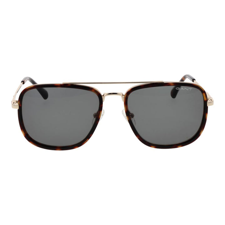 Gant Brown Metal Sunglasses
