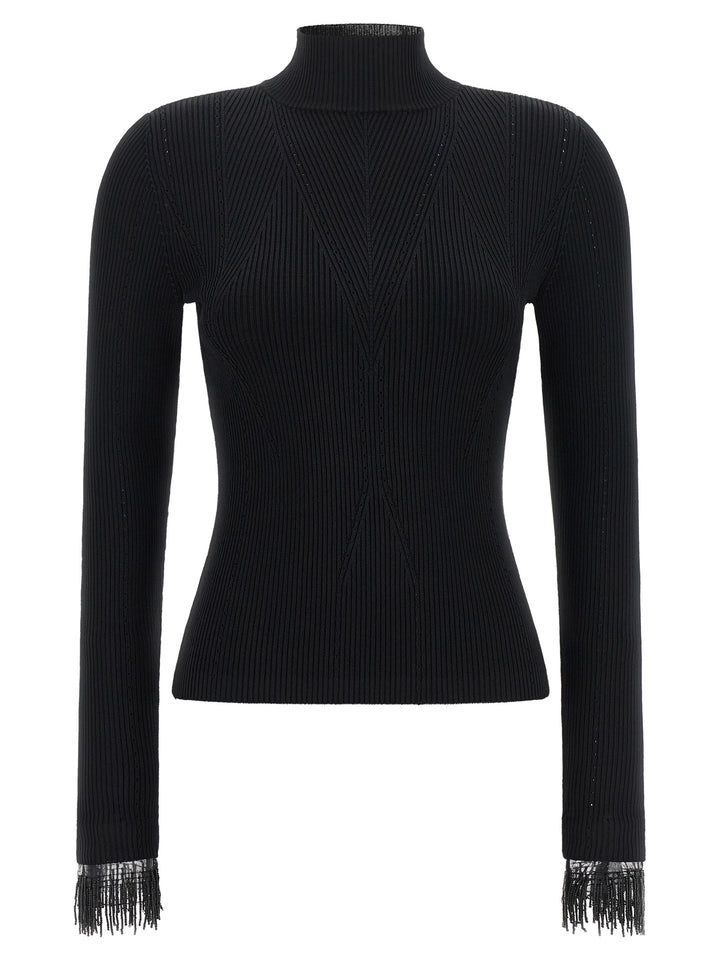 Twinset Black Viscose Cardigan