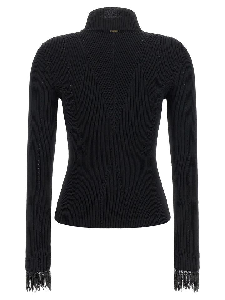 Twinset Black Viscose Cardigan
