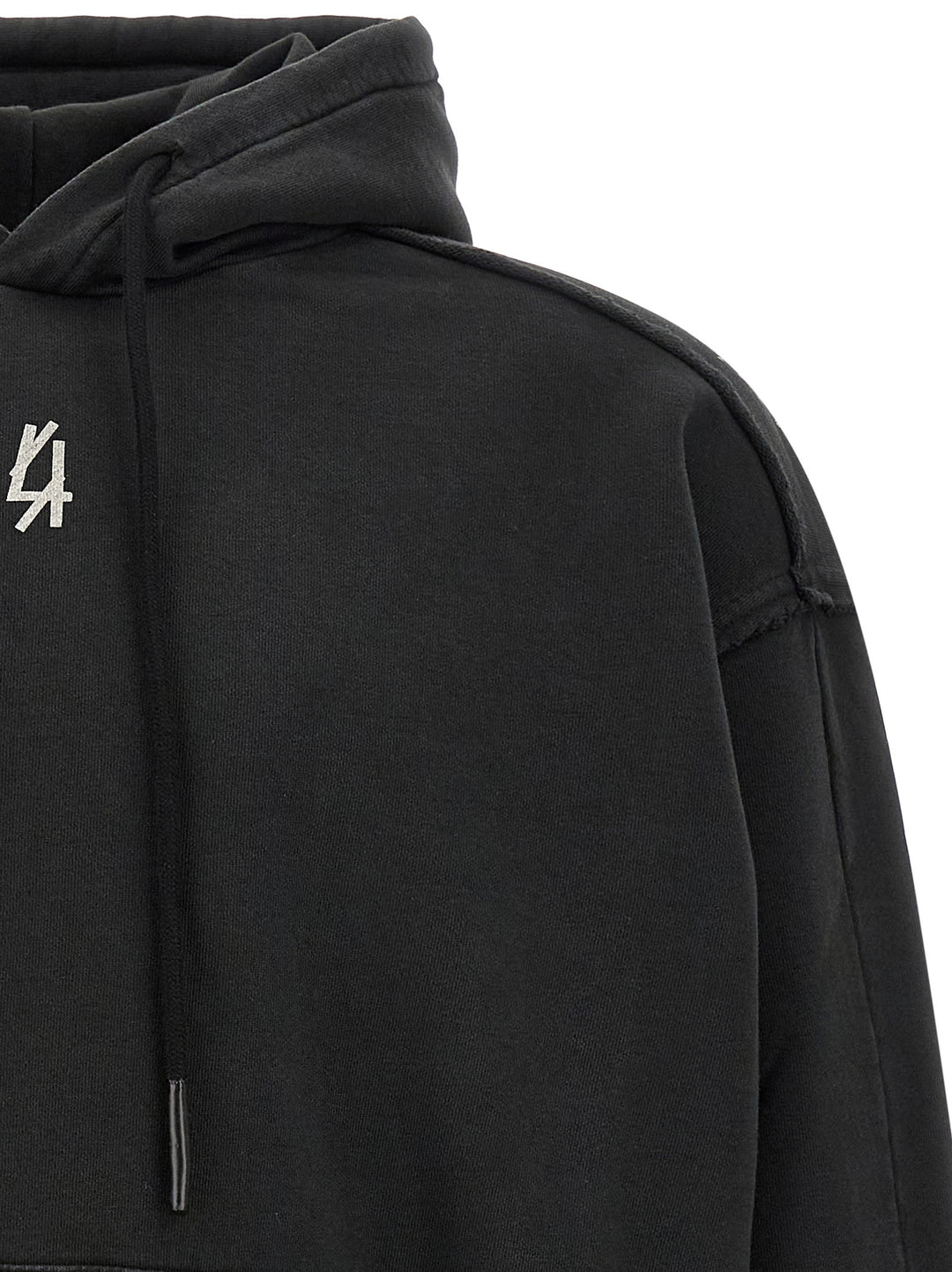 44 Label Group Black Cotton Sweatshirt