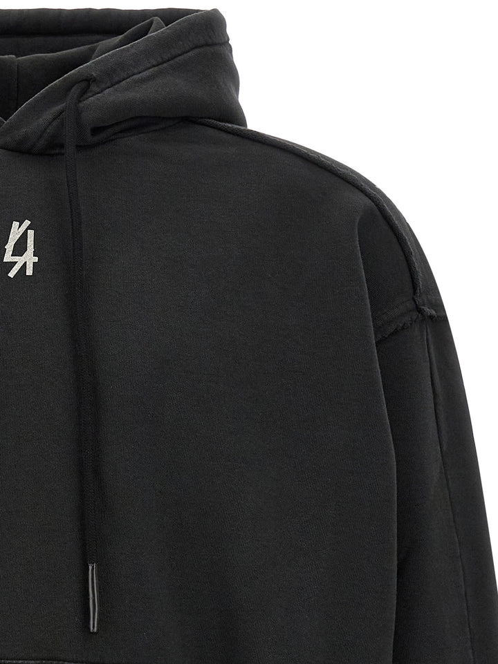 44 Label Group Black Cotton Sweatshirt
