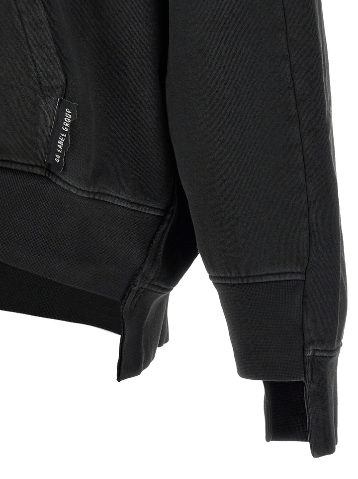 44 Label Group Black Cotton Sweatshirt