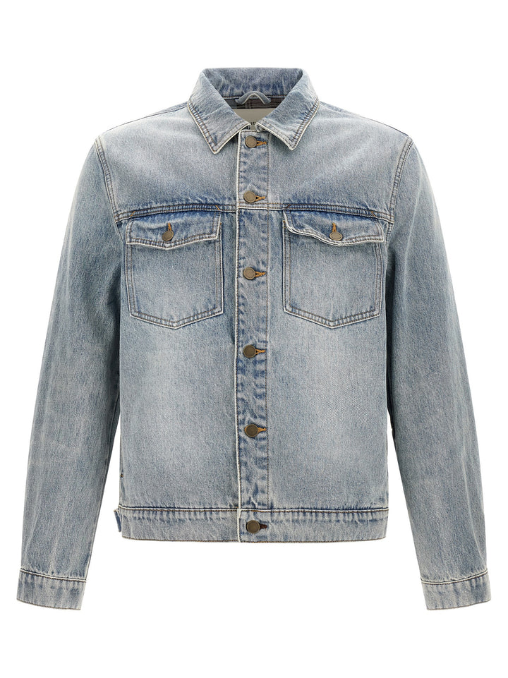 Entire Studios Blue Cotton Denim Jacket