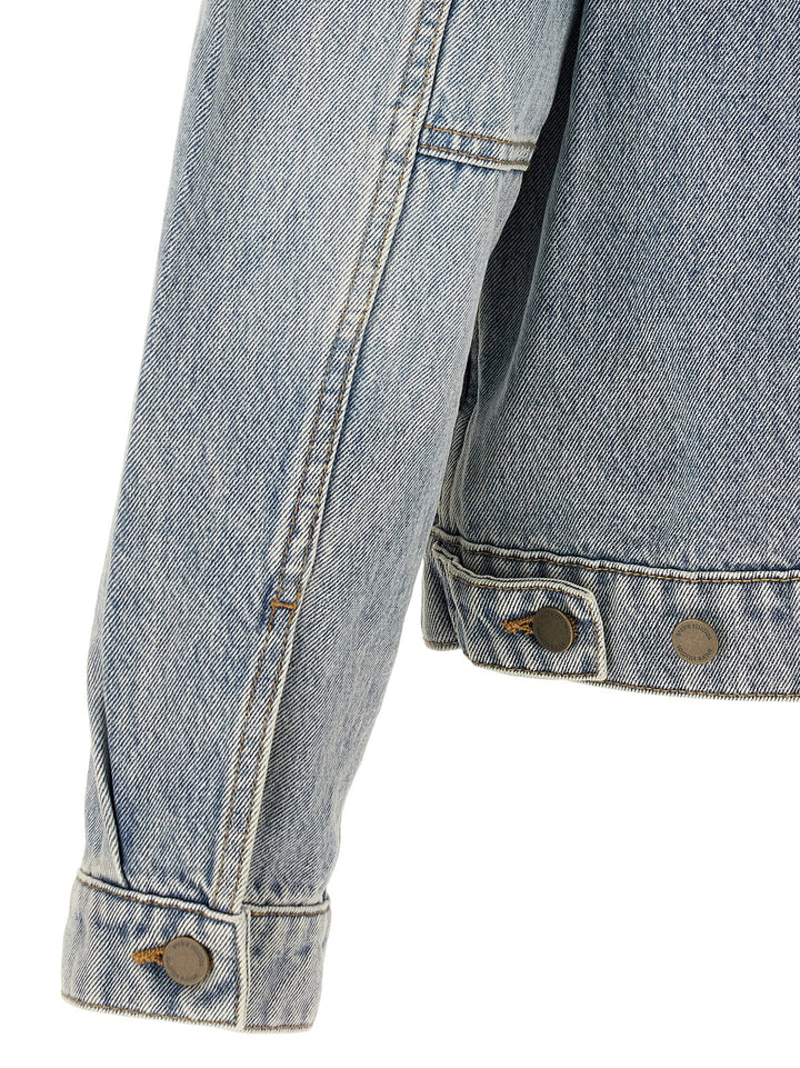 Entire Studios Blue Cotton Denim Jacket