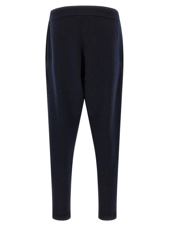 Roberto Collina Blue Merino Wool Joggers (Workout Pants)