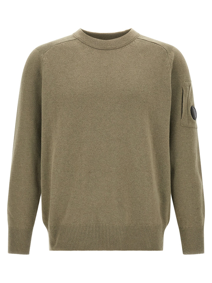 C.P. Company Bicolor Wool Cardigan