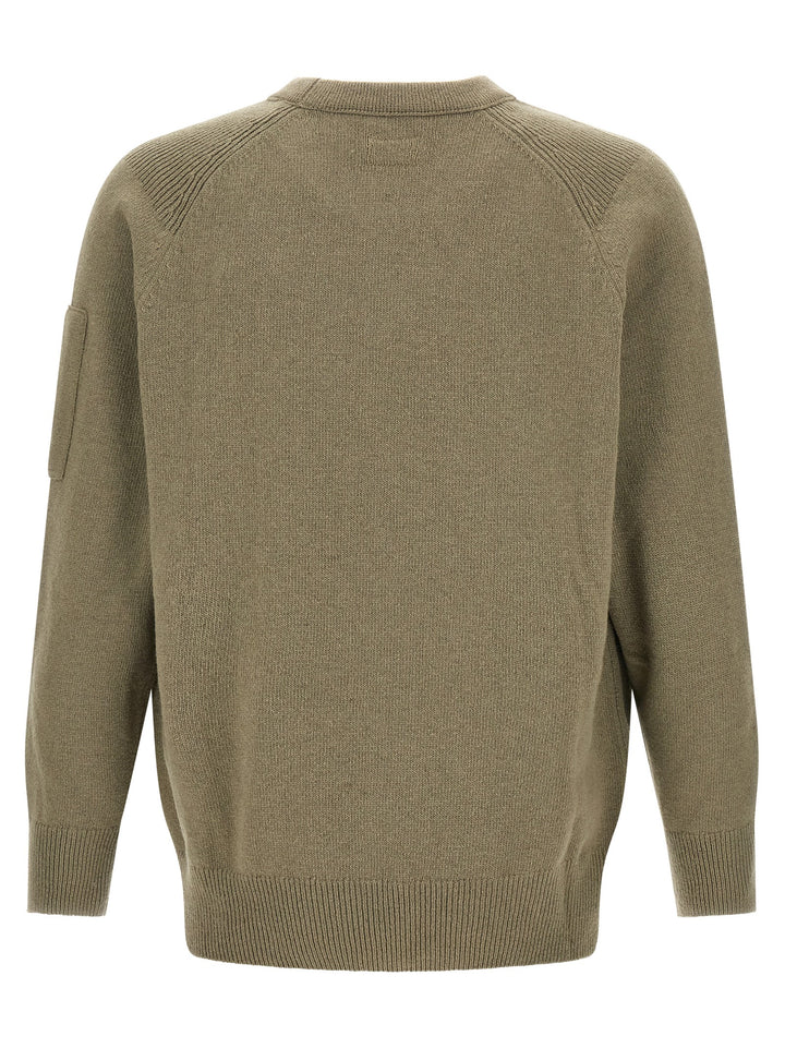 C.P. Company Bicolor Wool Cardigan