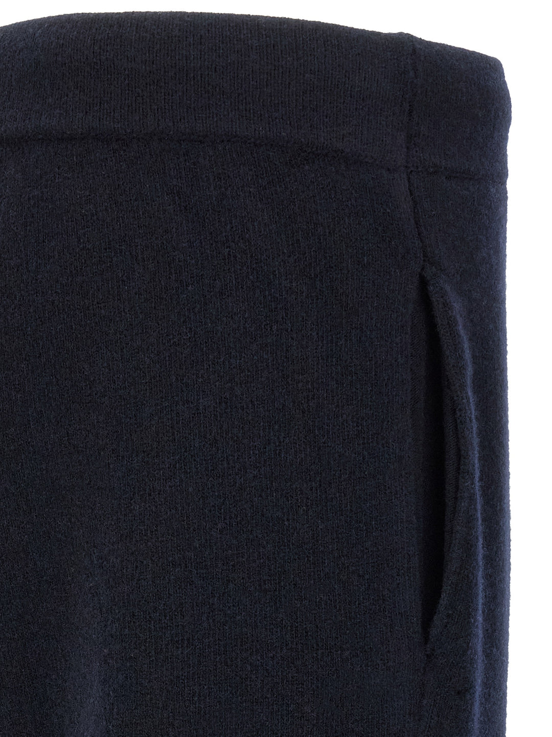 Roberto Collina Blue Merino Wool Joggers (Workout Pants)