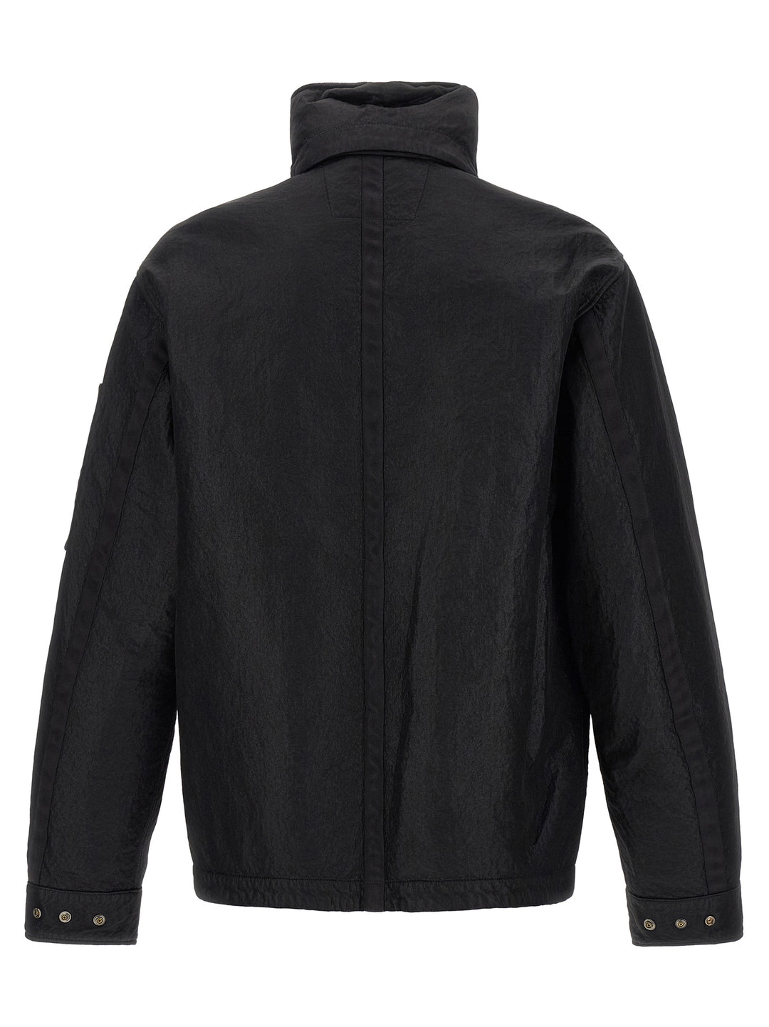 C.P. Company Black Polyamide Shell Jacket