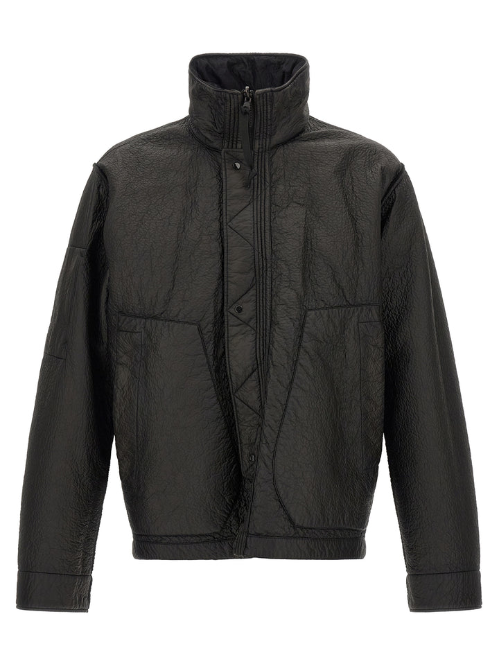C.P. Company Black Polyamide Shell Jacket