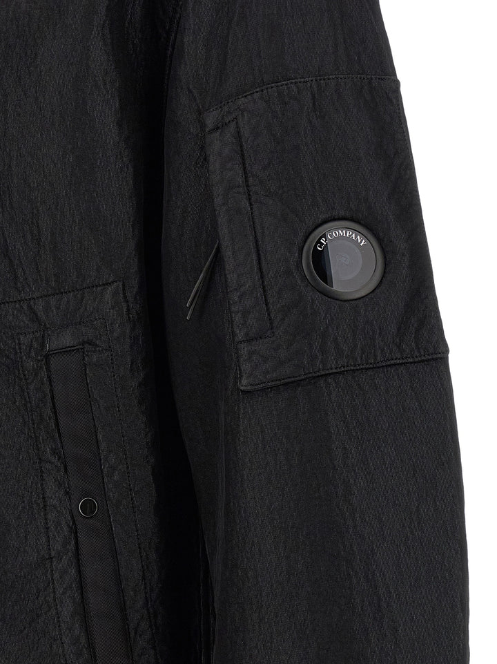 C.P. Company Black Polyamide Shell Jacket