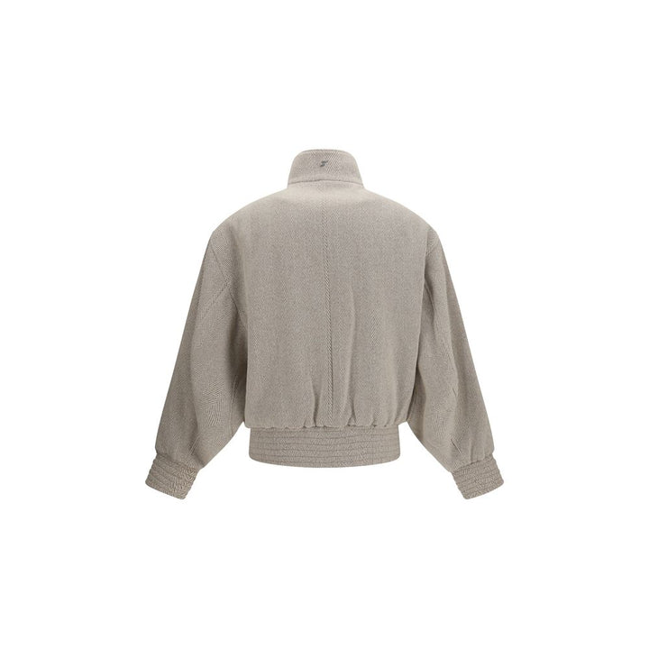 Jacquemus Beige Wool Oves Aries Bomber