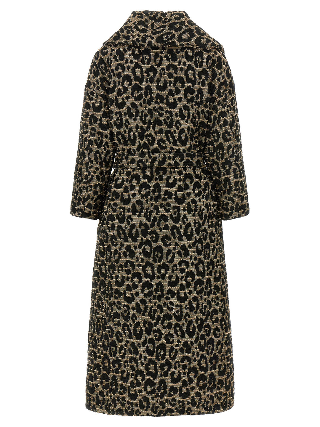 Herno Black Acetate Coat
