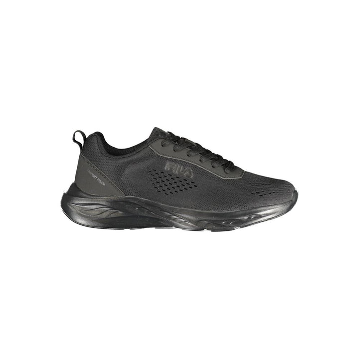 Fila Nero Polyurethane Men Sneaker