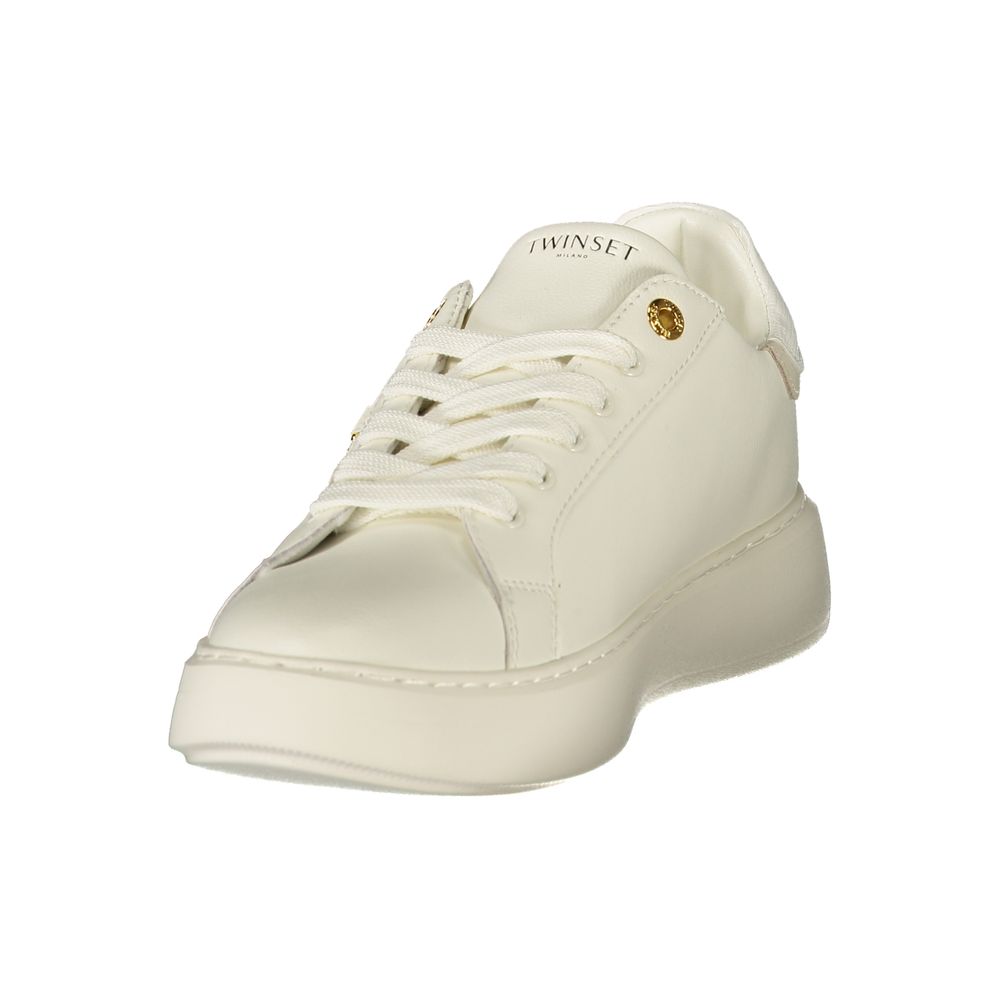 Twinset White Polyurethane Women&