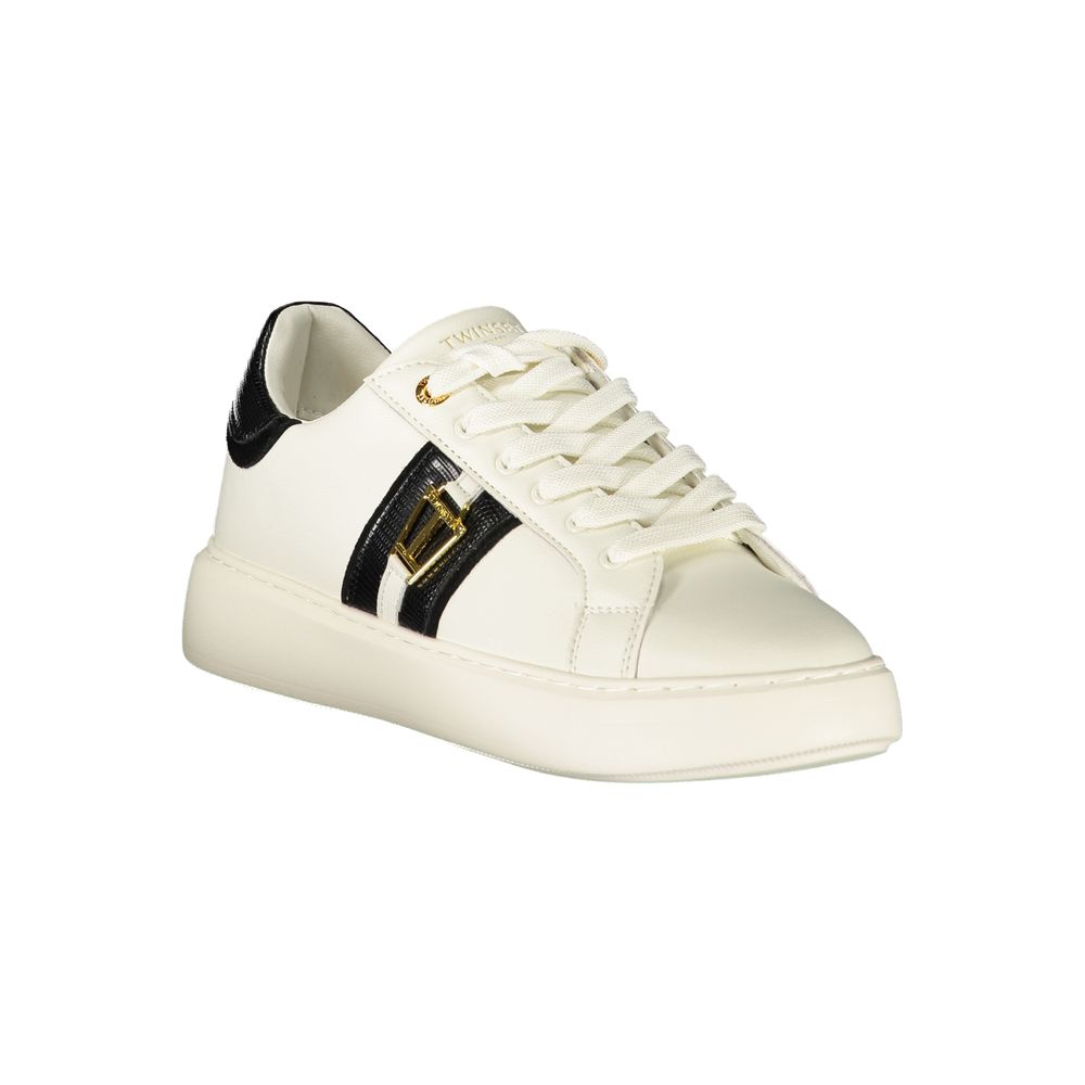Twinset White Polyurethane Women&