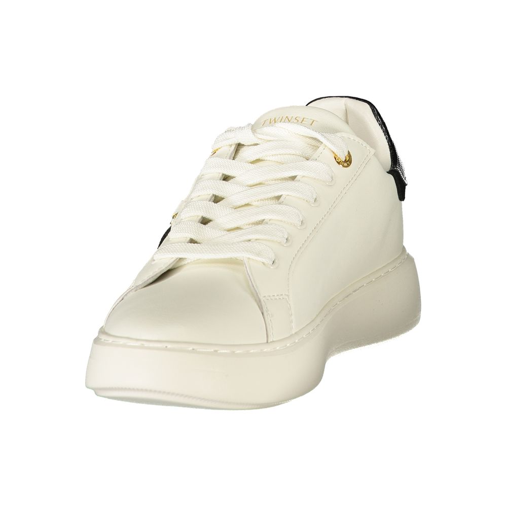 Twinset White Polyurethane Women&