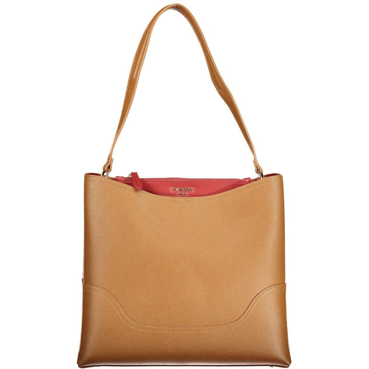 Twinset Brown Polyurethane Women&