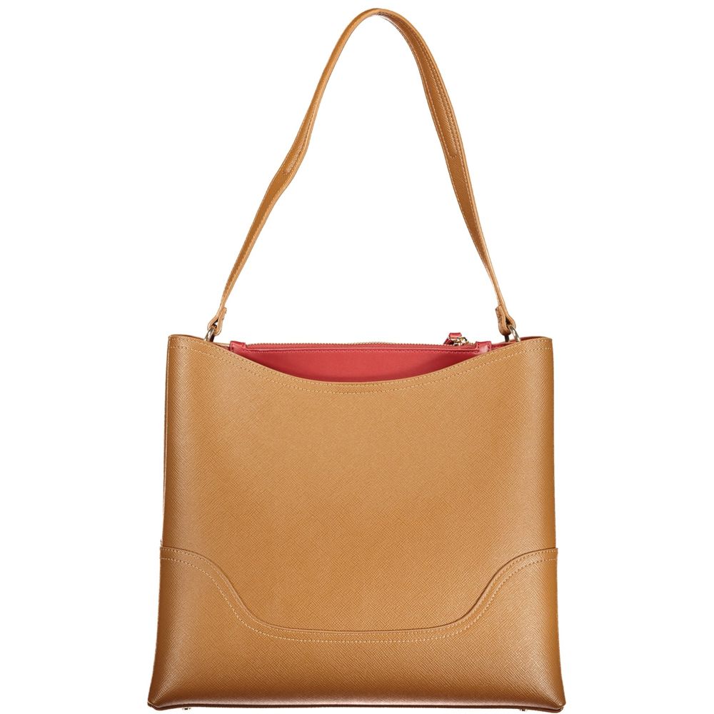 Twinset Brown Polyurethane Women&