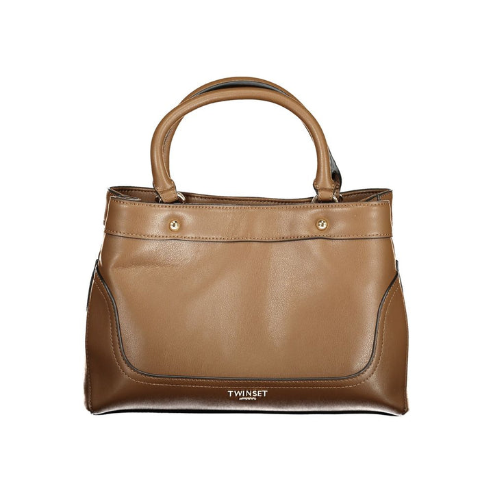 Twinset Brown Polyurethane Women&