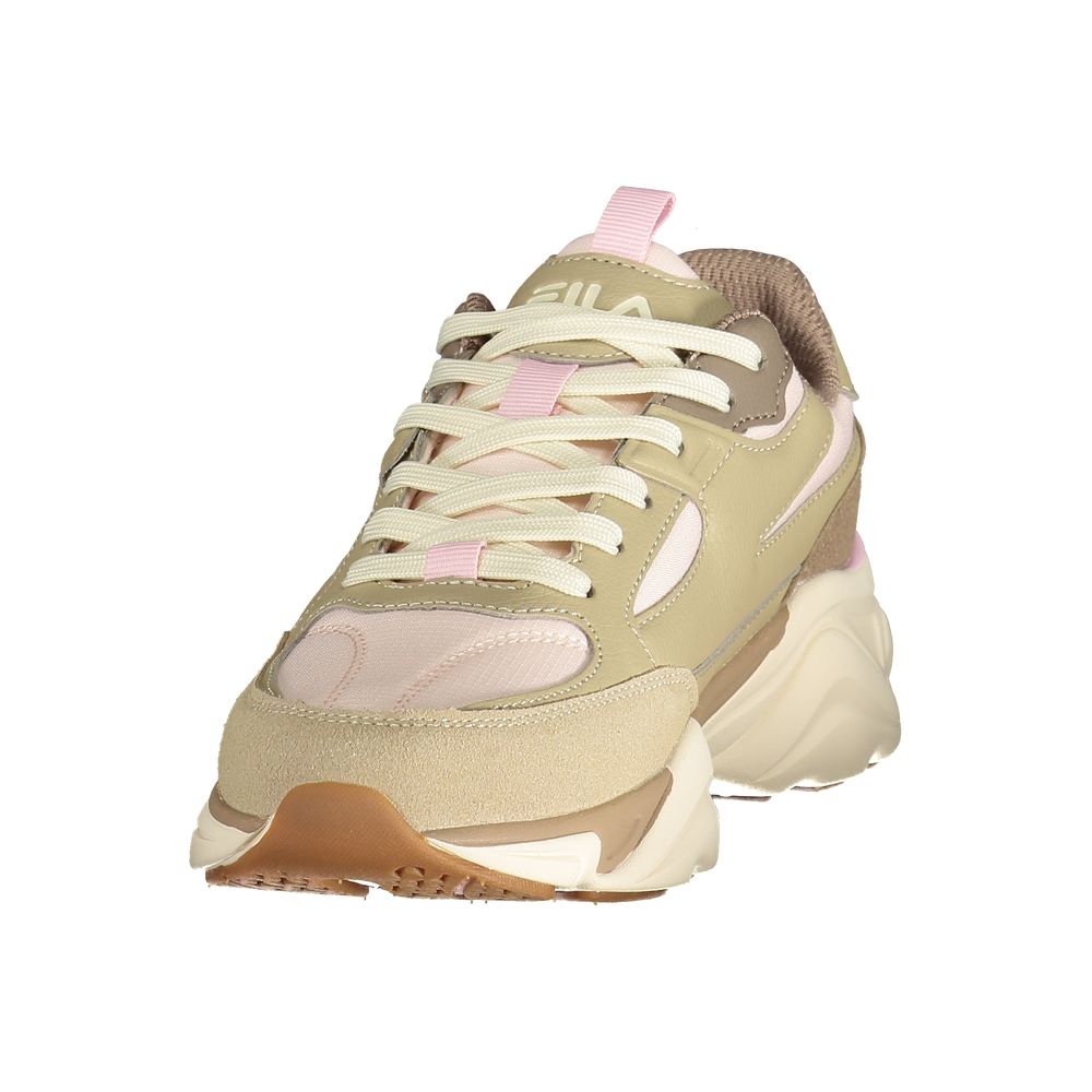 Fila Beige Polyurethane Women&