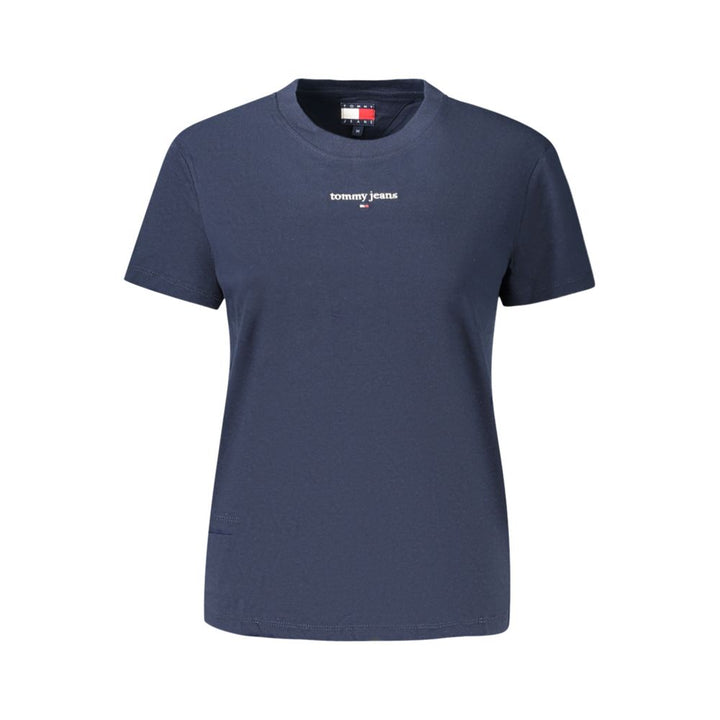 Tommy Hilfiger Blue Cotton Woman T-Shirt