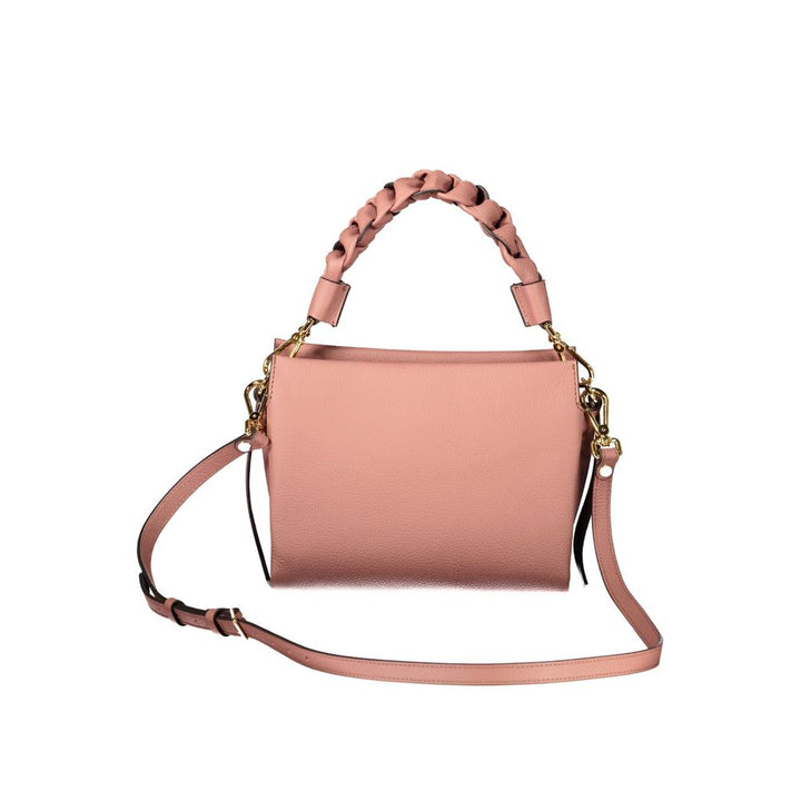 Coccinelle Pink Leather Handbag