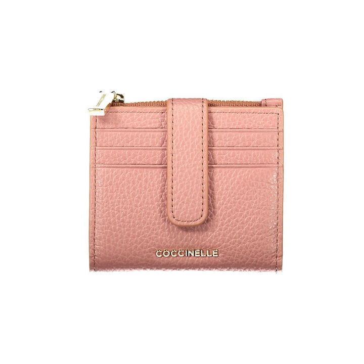 Coccinelle Pink Leather Wallet