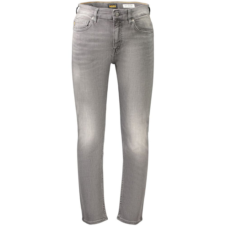 Hugo Boss Grey Cotton Men&