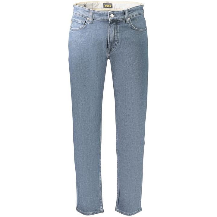 Hugo Boss Blue Cotton Men&