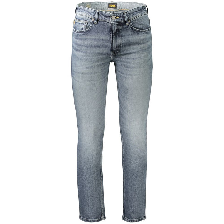 Hugo Boss Blue Cotton Men&