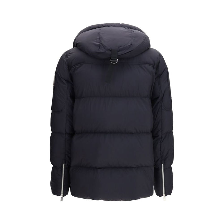 Moose Knuckles Black Nylon Coat
