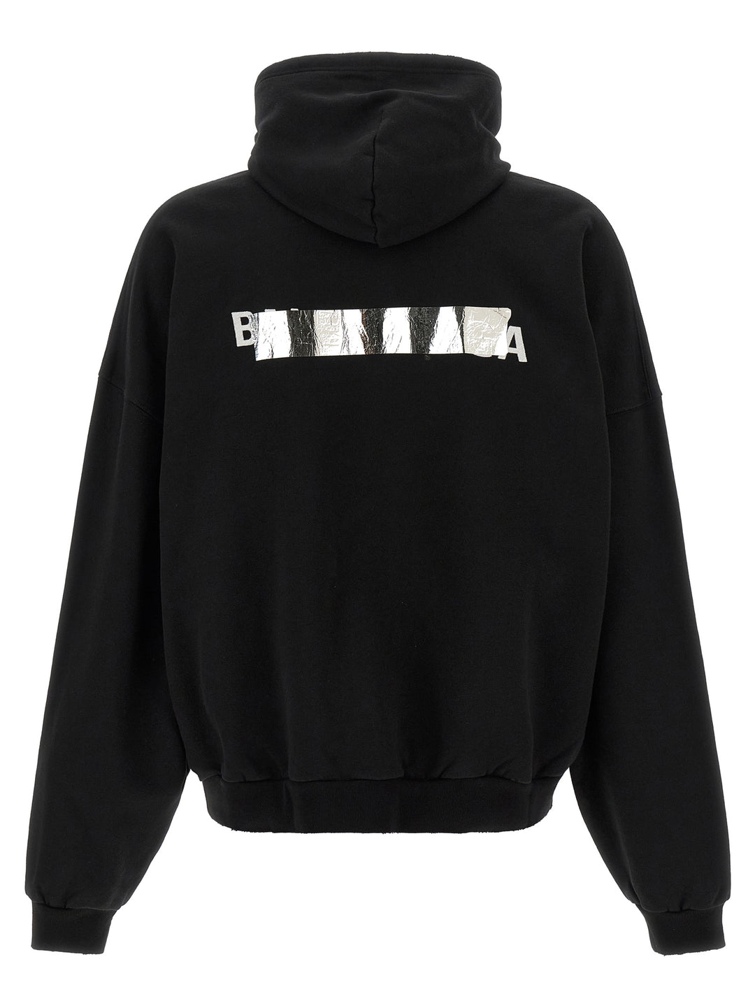 Balenciaga Black Cotton Sweatshirt