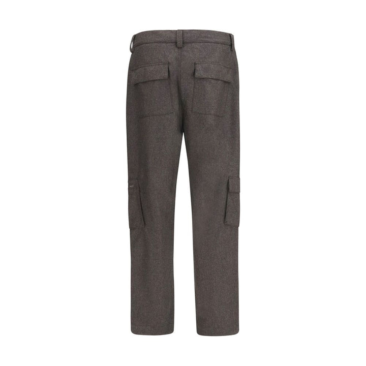 Brunello Cucinelli Brown Wool Oves Aries Cargo Pants