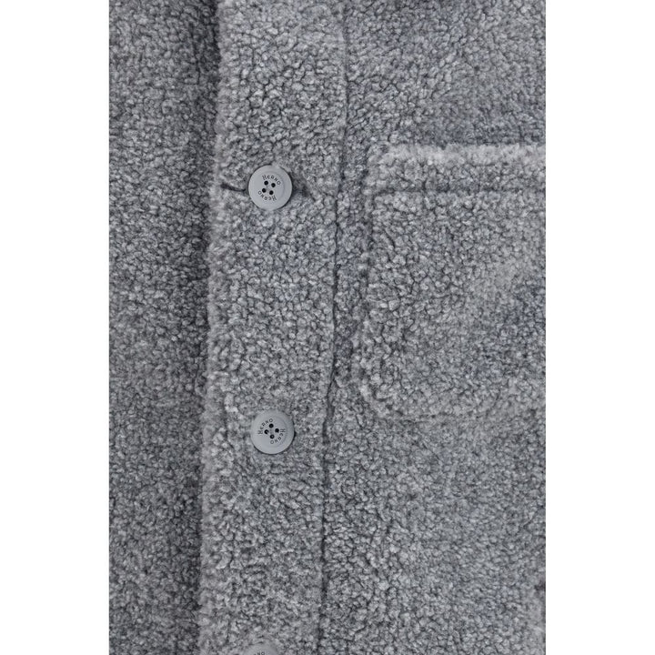 Herno Gray Polyester Full-Length Jacket