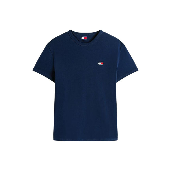 Tommy Hilfiger Jeans Blue Recycled Cotton T-Shirt