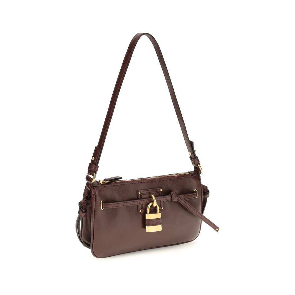 Women’s Chloé Bordeaux Calf Leather Bos Taurus Shoulder Bag