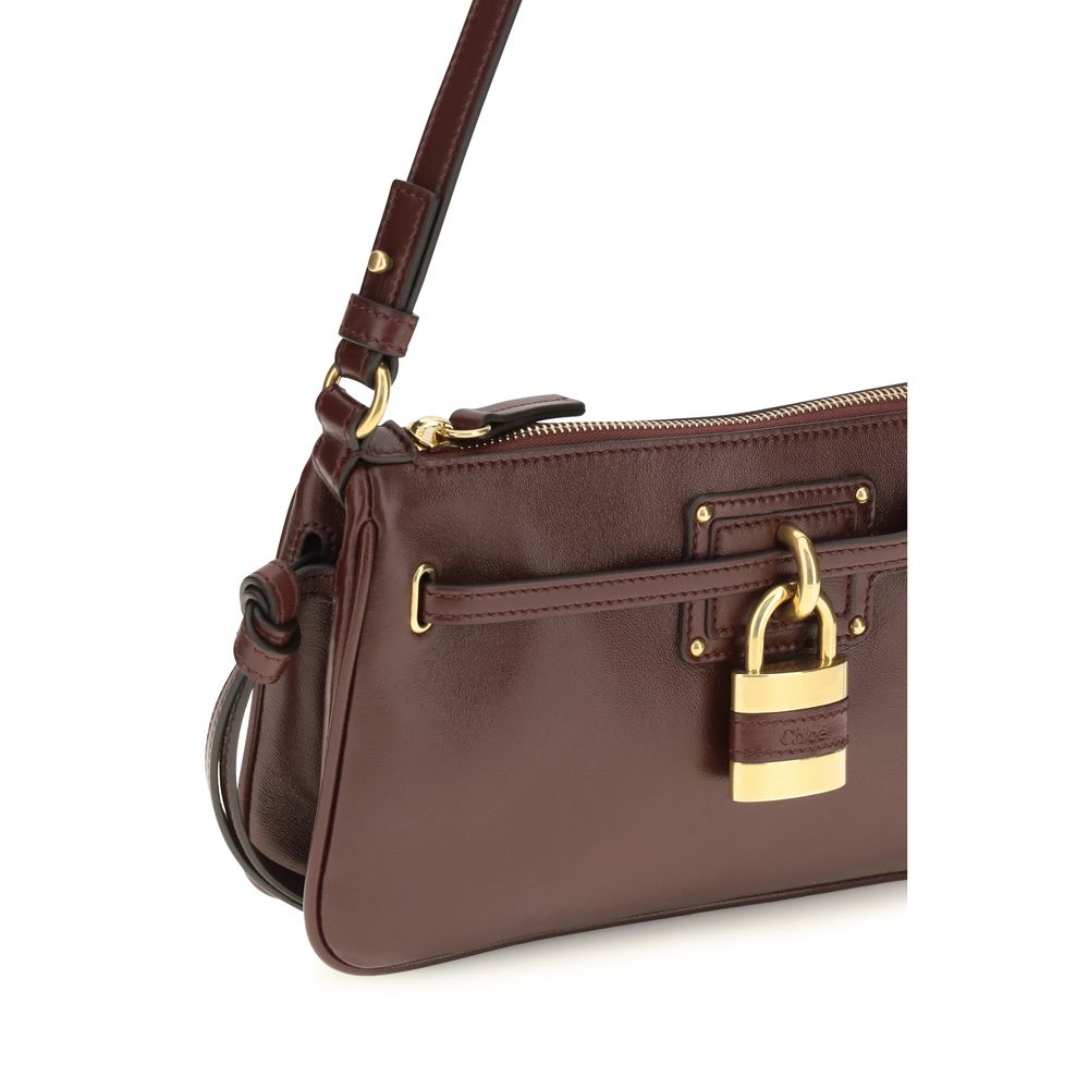 Women’s Chloé Bordeaux Calf Leather Bos Taurus Shoulder Bag